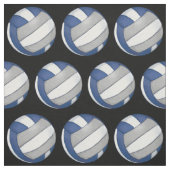 色彩の鮮やかな銀製のバレーボールのパターン ファブリック (見本)