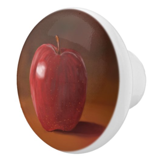 色彩の鮮やかなAppleの引出しの引き セラミックノブ (右)