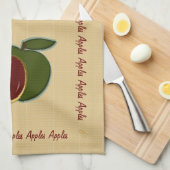 色彩の鮮やかの敵 キッチンタオル (四つ折り)