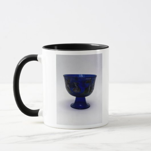 色彩の鮮やかのBarovier Cup',の結婚のコップ マグカップ (左)