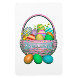 色彩の鮮やかイースターの卵 マグネット