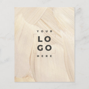 色彩の鮮やかエレガント抽象芸術ニュートラルQRコード チラシ