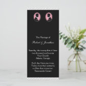 色彩の鮮やかグルームシルエットゲイ結婚式 プログラム (スタンド正面)