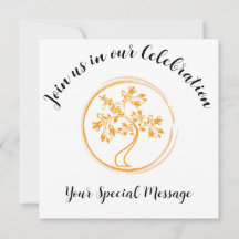 色彩の鮮やかゴールデン・ツリー・オブ・ライフ・エンド・オブ・トリートメント・パーティー