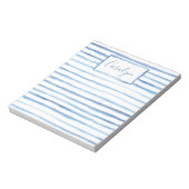 色彩の鮮やかストライプカスタマイズ可能なメモ帳 ノートパッド (回転)