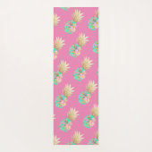 色彩の鮮やかハワイアンビーチマウナラニベイティール（緑がかった色） ヨガマット (裏面)