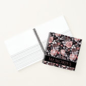 色彩の鮮やかバラ ノートブック (内部)