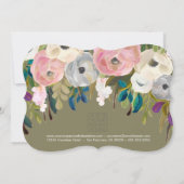 色彩の鮮やかフローラサロン贈与証テンプレート (裏面)