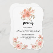 色彩の鮮やかフローラ70番目の誕生日 (正面/裏面)