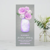 色彩の鮮やかメイスンの結婚式 プログラム (スタンド正面)