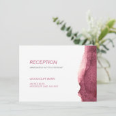 色彩の鮮やかモダンマルサシンプルラの結婚式 エンクロージャーカード (スタンド正面)