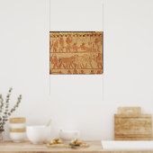 色彩の鮮やかレリーフ、 浮き彫り ポスター (キッチン)