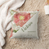 色彩の鮮やかヴィンテージフローラ装飾用クッション クッション (ブランケット)