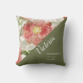 色彩の鮮やかヴィンテージフローラ装飾用クッション クッション (正面)