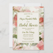 色彩の鮮やかヴィンテージ 招待状 (正面)