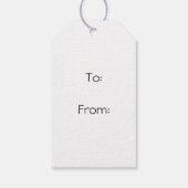 色彩の鮮やか兆春山花ギフトラベル ギフトタグ (裏面)