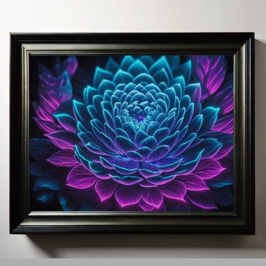 色彩の鮮やか咲き花5:4 ポスター