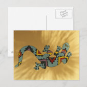 色彩の鮮やか壁、ツーソン、アリゾナ ポストカード (正面/裏面)