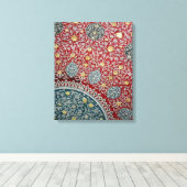 色彩の鮮やか天井 キャンバスプリント (インサイチュ (ウッドフロア))