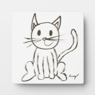 色彩の鮮やか子猫 フォトプラーク
