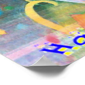 色彩の鮮やか年表 ポスター (角)