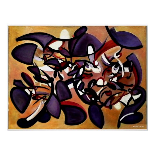 「色彩の鮮やか形成の静か勉強」、ポスター ポスター (正面)