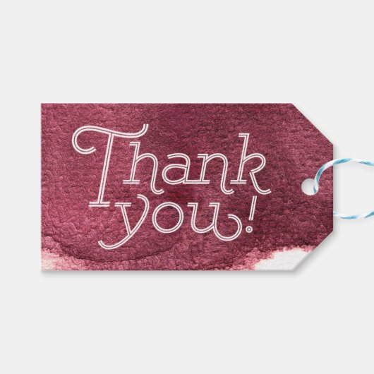 色彩の鮮やか感謝していごシンプル結婚のご機嫌をモダンます ギフトタグ (正面(横))