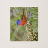 色彩の鮮やか文食べ物を与え文 ジグソーパズル (縦)