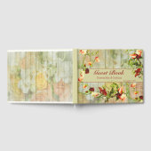 色彩の鮮やか春の花 ゲストブック (全面)