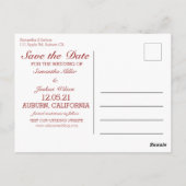 色彩の鮮やか春の花 ポストカード (裏面)