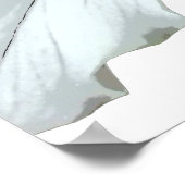 色彩の鮮やか春野花ポスター ポスター (角)