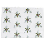 色彩の鮮やか春野草模様 ラージペーパーバッグ (裏面)