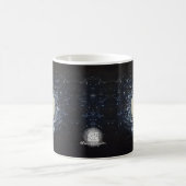 色彩の鮮やか月 コーヒーマグカップ (中央)