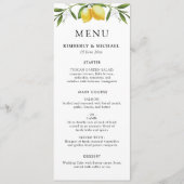 色彩の鮮やか木結婚葉 メニュー (正面)