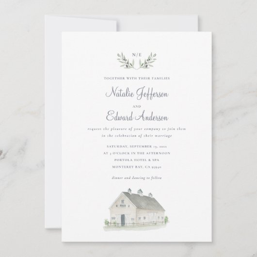 色彩の鮮やか水色オリーブの枝 (正面)