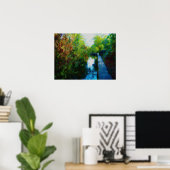 「色彩の鮮やか水」 ポスター (ホームオフィス)