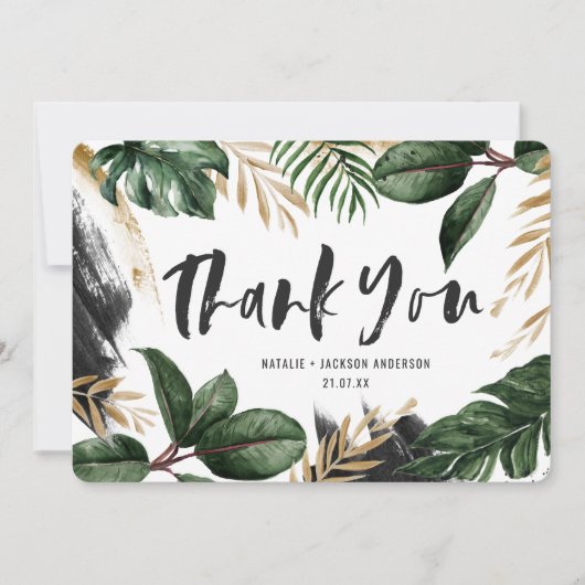 色彩の鮮やか熱サンキューカード (正面)