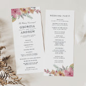 色彩の鮮やか結婚開花式 プログラム