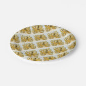 色彩の鮮やか航海のイカ ペーパープレート (アングル)