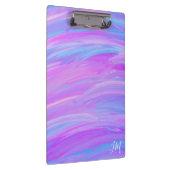 色彩の鮮やか色クリップボパーソナライズされたード クリップボード (右)