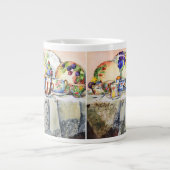 色彩の鮮やか色彩の鮮やか中国 ジャンボコーヒーマグカップ (正面)