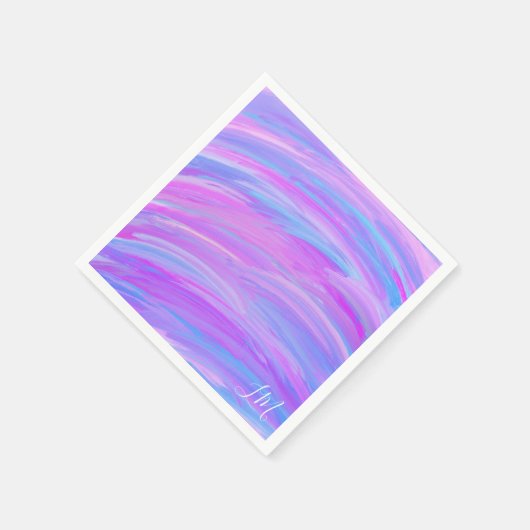 色彩の鮮やか色紙パーソナライズされたナプキン スタンダードカクテルナプキン (角)