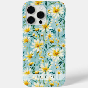 色彩の鮮やか花のパーソナライズされた模様 iPhone 15 PRO MAXケース
