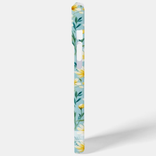 色彩の鮮やか花のパーソナライズされた模様 Case-Mate iPhoneケース (裏面 / 左)