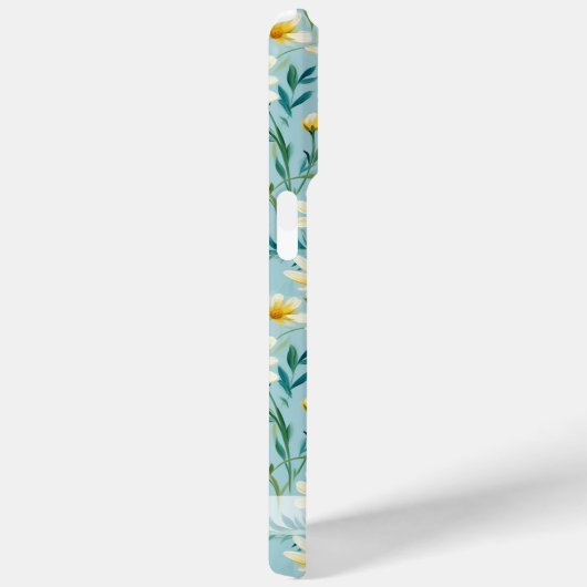 色彩の鮮やか花のパーソナライズされた模様 Case-Mate iPhoneケース (裏面 / 右)