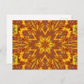 色彩の鮮やか花1 ポストカード (正面/裏面)