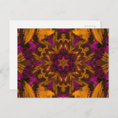 色彩の鮮やか蓮13 ポストカード (正面/裏面)