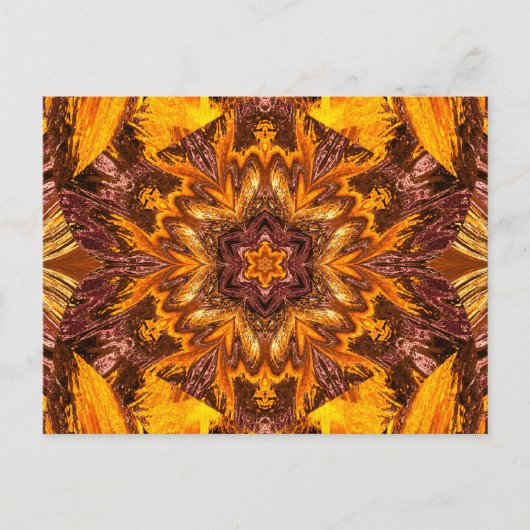 色彩の鮮やか蓮16 ポストカード (正面)