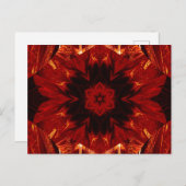 色彩の鮮やか蓮17 ポストカード (正面/裏面)