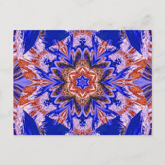 色彩の鮮やか蓮18 ポストカード (正面)